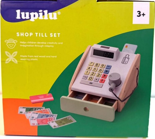Lupilu wooden toy cash - toy,