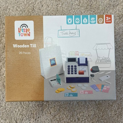Wooden till aldi little town - till,