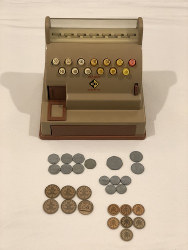 Casdon cash register toy 1960s - casdon,