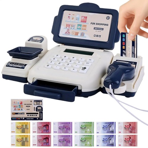 Interactive kids cash - cash, register
