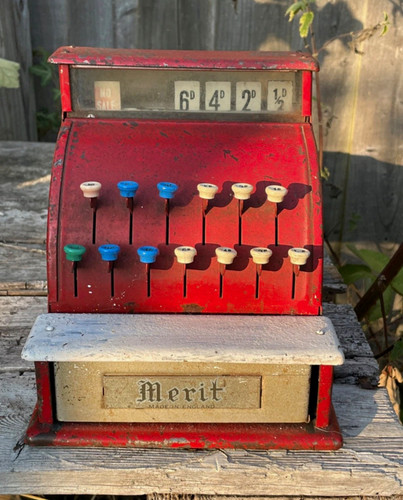 Vintage 1950s merit metal toy - vintage,
