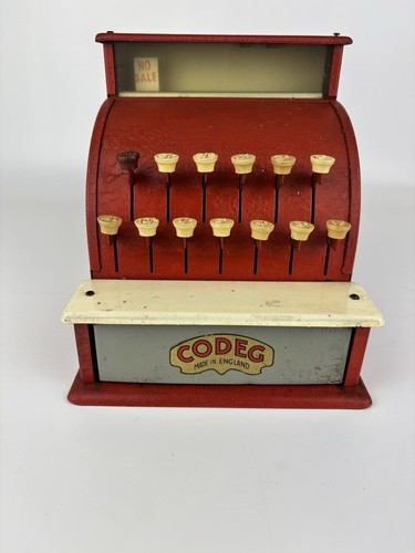 Vintage codeg metal cash - cash, till