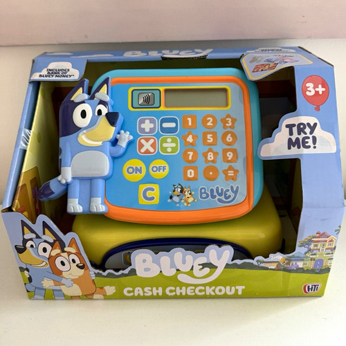 Bluey cash checkout - bluey,