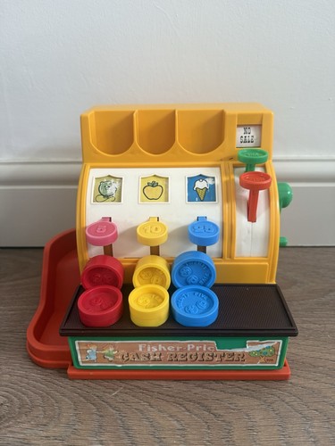 Vintage fisher price cash - fisher,