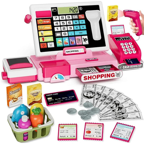 Kid cash register - cash,