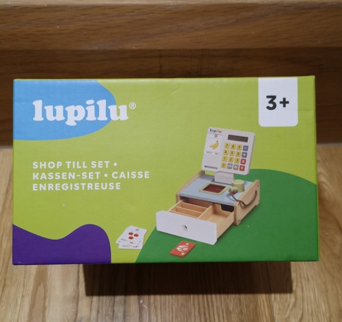 Wooden shop till toy - shop,