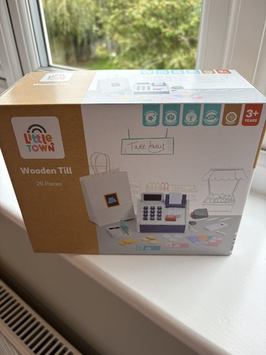 Wooden till aldi - till, little