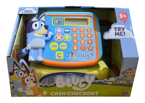 Bluey toy cash register - bluey,