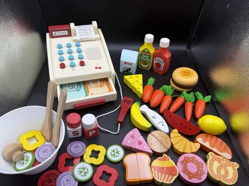 Wooden role play kitchen toy - kitchen,