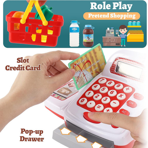 39pcs pretend play toy till - pretend,