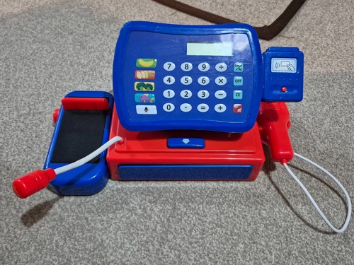 Carousel toy cash register - cash,