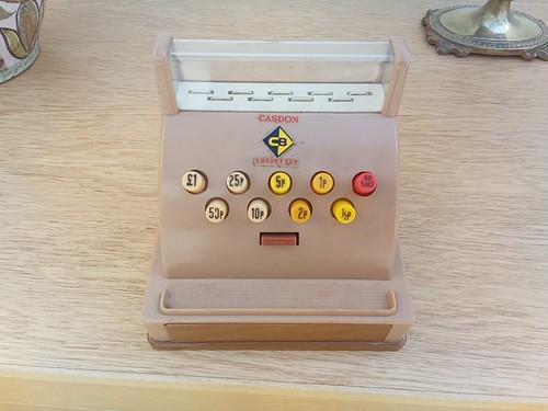 Vintage casdon luxury - toy, cash