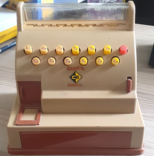 Casdon cash register - cash, toy