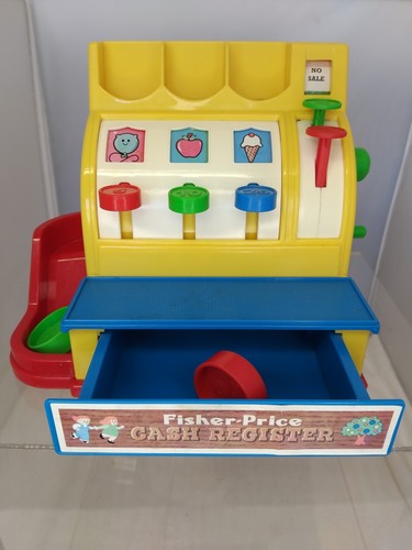 Fisher price cash register - cash,
