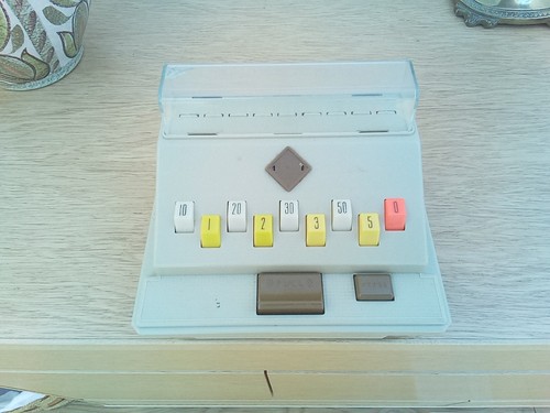 Vintage casdon toy cash till - cash,