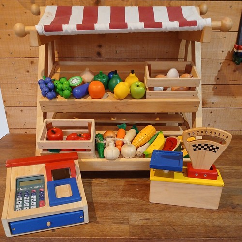 Pretend play set - play, wooden