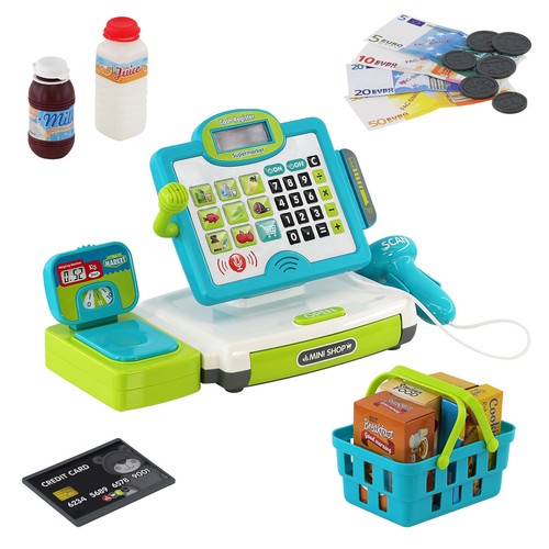 Kids electronic cash - cash, register