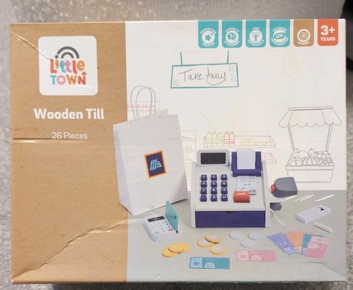 Wooden till aldi - till,