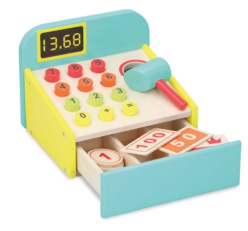 Wooden cash register - shop, till