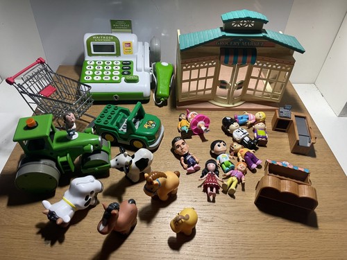 Toy shop farm figures - shop,