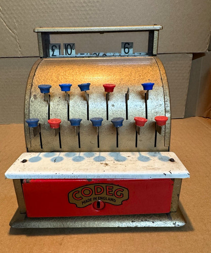 Codeg vintage tinplate toy - vintage,