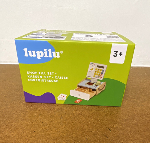 Lupilu wooden shop - wooden, till